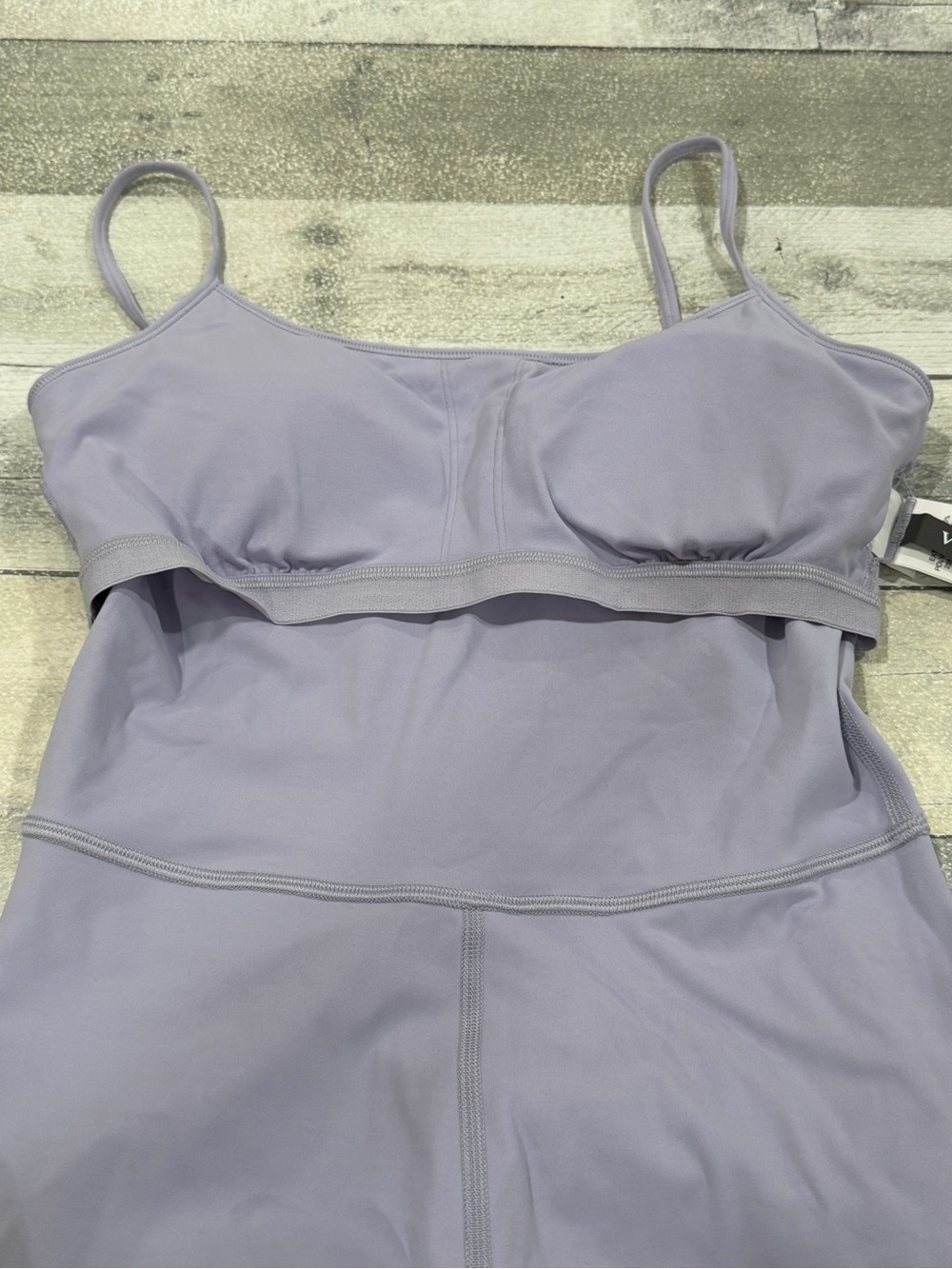 VUORI AllTheFeels One Piece Romper In Lavender Mist BlissBlend - Sz - Small - Picture 3 of 9